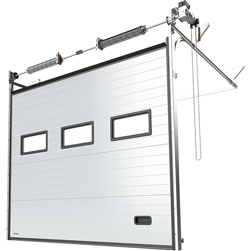 Porte industrielle sectionnelle en acier K2 IS