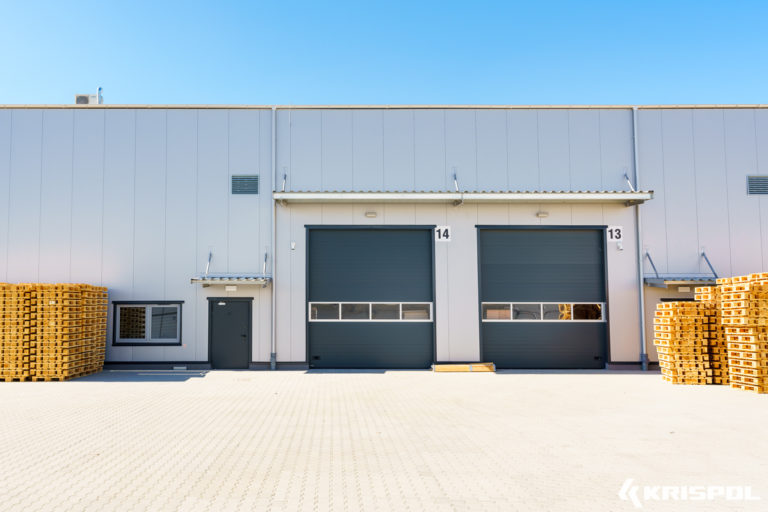 Exemple de porte industrielle sectionnelle (9)