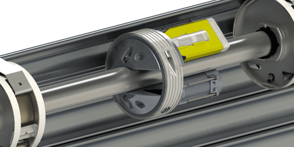 Moteur central monophasé