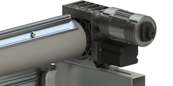 Moteur latéral fixe triphasé