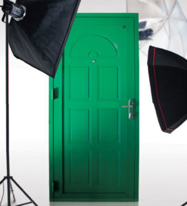 Porte d'entrée aluminium Extra Line