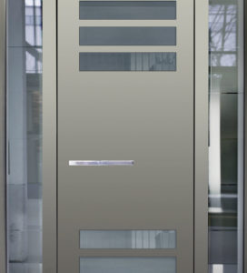 Porte d'entrée aluminium New Line