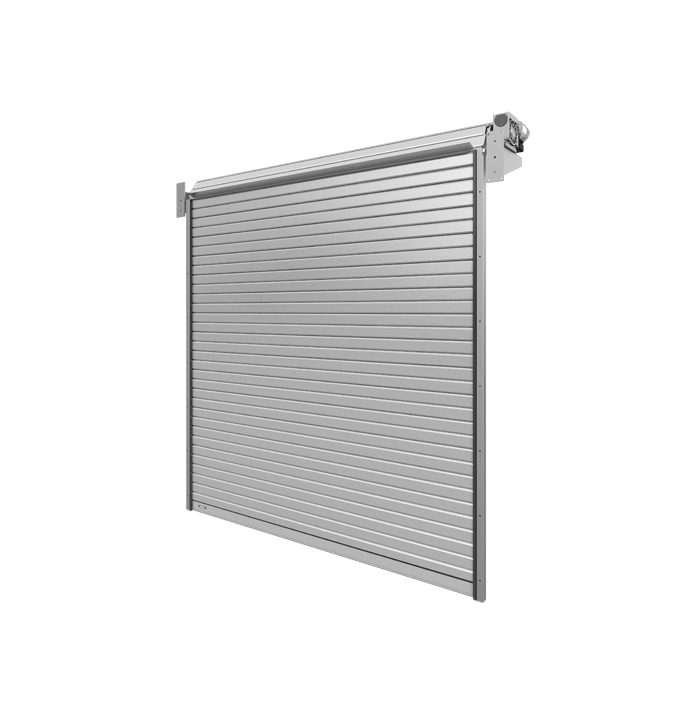 Porte industrielle enroulable