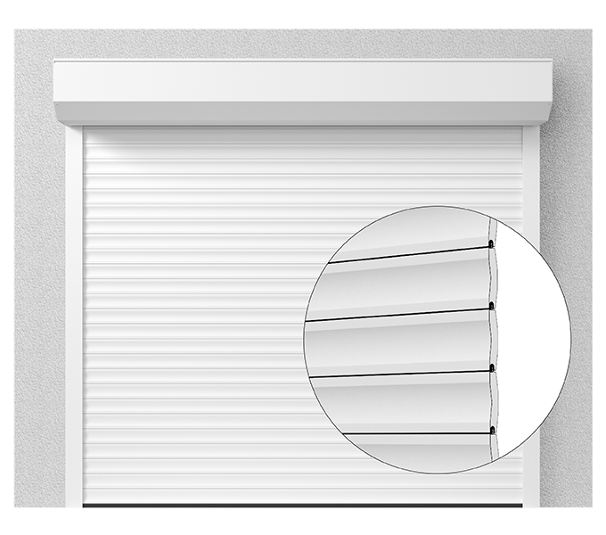 Porte de garage enroulable RGZ